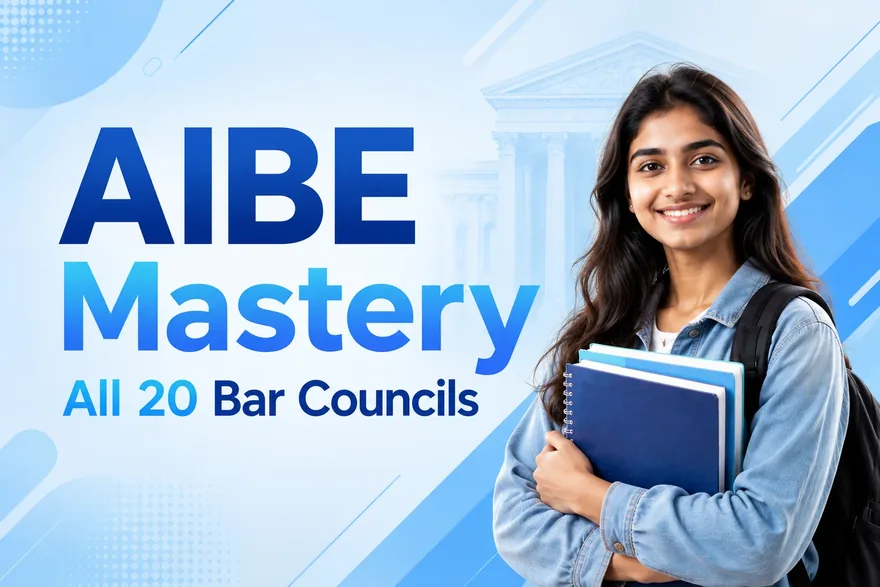 AIBE Mastery covering all 20 Bar Councils